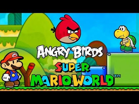 Super Mario - Super Angry Mario 2 Demo Like Angry Birds Video