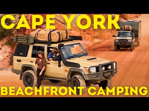 🚗CAPE YORK by BACKROADS: Remote Beach Camping Beyond the PDR 🏖️