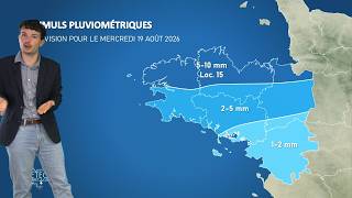 Illustration de l'actualité La météo de votre mercredi 19 août 2026