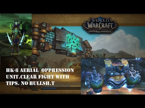 HK 8 Aerial Oppression Unit. I explain the fight in a simple way