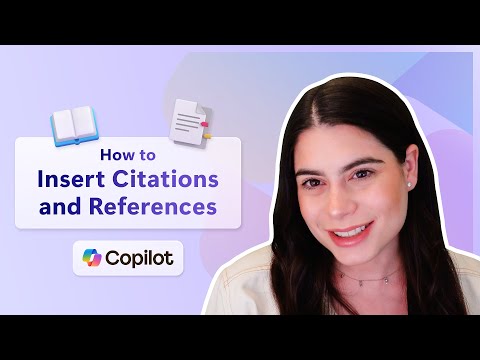 AI for citations: How to insert references with Copilot in Word | Microsoft 365