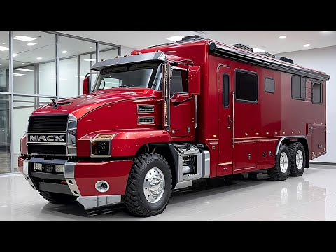 2026 Mack 6×6 Motorhome – A Heavy-Duty Monster Built for Any Terrain!