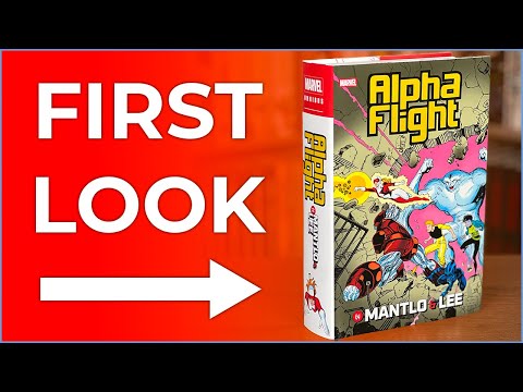 Alpha Flight By Mantlo & Lee Omnibus Overview | The First Jim Lee Comic | X-men | Avengers