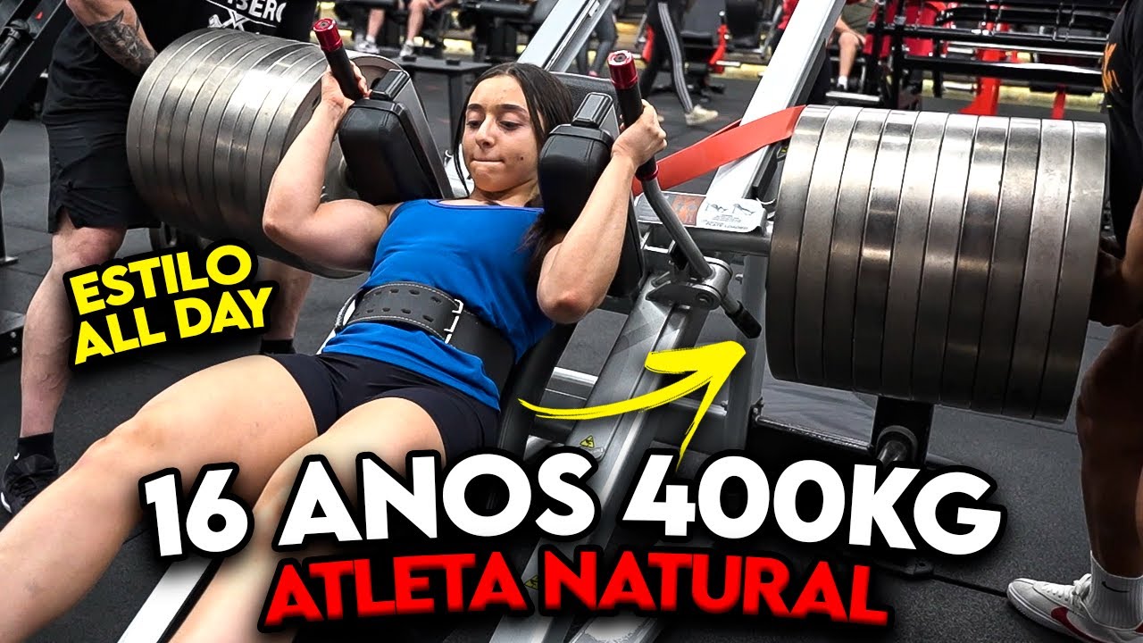 ABSURDAMENTE FORTE! JORLAN SE ASSUSTOU COM A FORÇA DELA