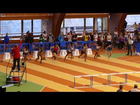 60m Haies – Serie 1 – CAF – Championnat Régionaux Indoor 15/01/2017 – INSEP