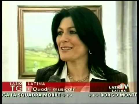 Monica Molella - Azzurra Piattella - I Quadri Musicali - Lazio TV