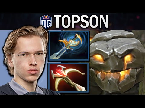 Tiny Dota 2 Gameplay OG.Topson with 18 Kills and 854 XPM - Road to TI11