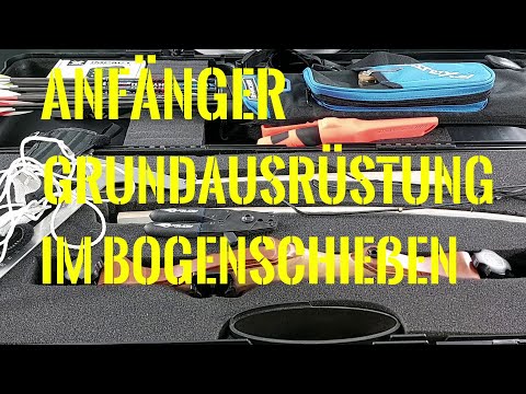 Anfänger Ausrüstung für das Bogenschießen