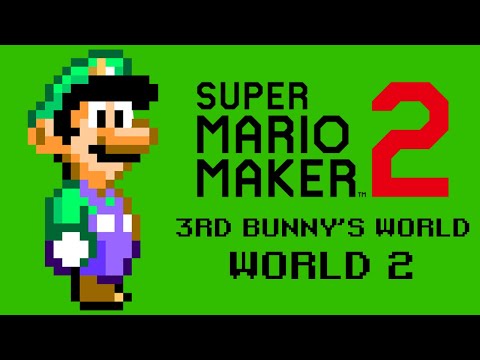 Super 3rd Bunny World 2! Hopping Along - Thezalbee Plays Super Mario Maker 2