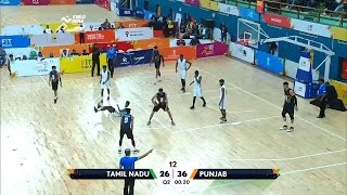 Basketball U21 Boys Final - Punjab Vs Tamil Nadu | Khelo India Youth Games 2020