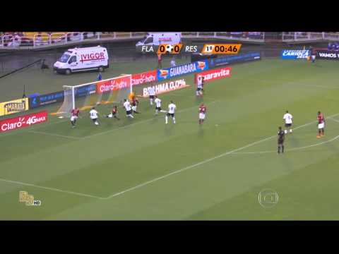 Gols Flamengo 5 x 0 Resende - Campeonato Carioca 2016