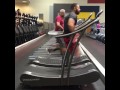 The fastest men on treadmill 40km/h