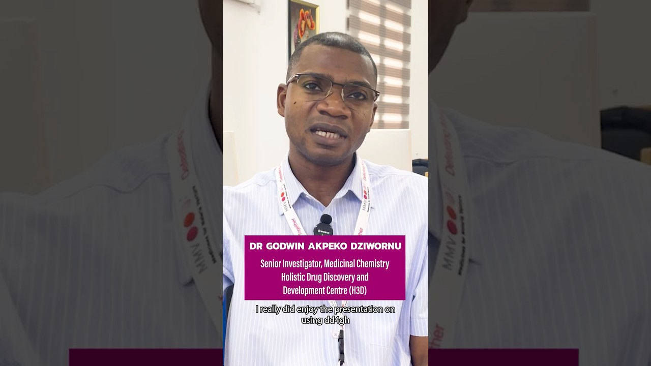 AI for drug discovery and global health: Dr Godwin Akpeko Dziwornu