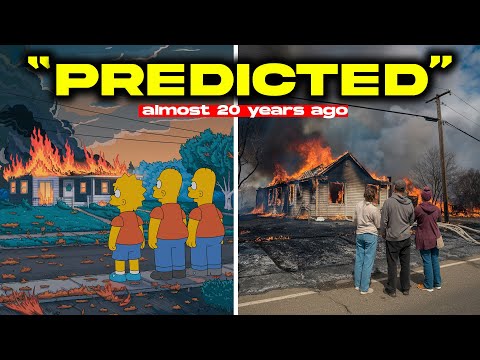 *PROOF* The SIMPSONS PREDICT The LA on Fire almost 20 years ago