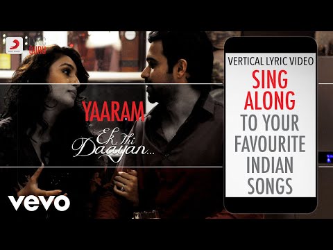 Yaaram - Ek Thi Daayan|Official Bollywood Lyrics|Sunidhi Chauhan|Clinton Cerejo