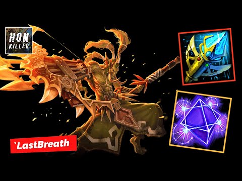 HoN Bushwack STAFF OF THE MASTER with GEOMETER'S BANE