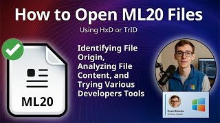 How to Open ML20 Files (Uncommon File Format)
