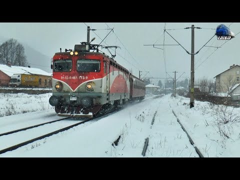 Trenurile Zapezii/Snow Trains/Winterzüge in Campulung Moldovenesc - 23 March 2018