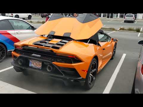 Thumbnail for Huracan evo spyder cold start and close convertible by Convertible