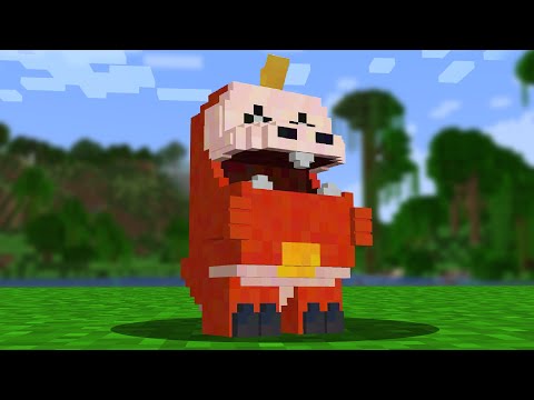 I remade every mob into pokemon in minecraft
