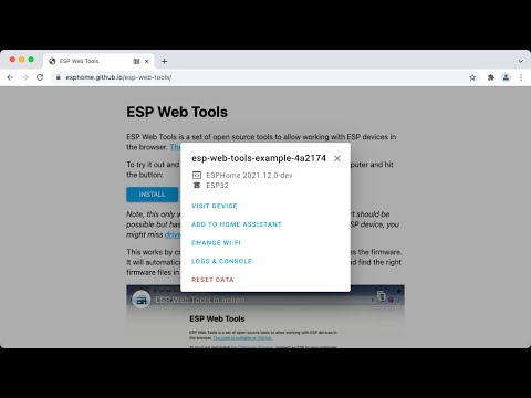 ● HA작업)   esphome 의 esp32 설정값을  web tools 메뉴사용 변경추가 하는 방법