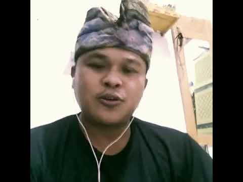 Karaoke Duet Bajang Gunung (tut sana feat nia prasetya sari)cover gede arya