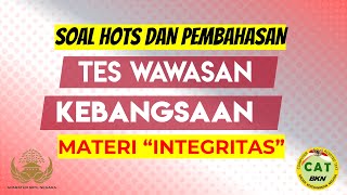 Download lagu SOAL TWK INTEGRITAS HOTS SKD CPNS 2021   SOAL TWK DAN PEMBAHASAN - MATERI TWK INTEGRITAS  CPNS 2021 mp3