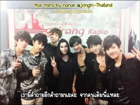 [Thaisub]120504 EXO-K @Arirang Radio Part2
