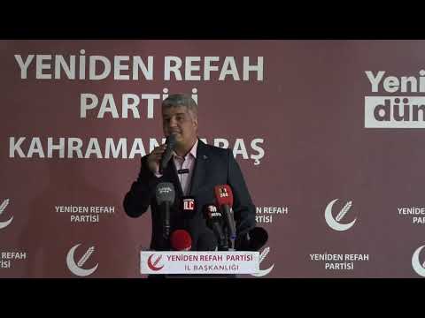 Yeniden Refah Kahramanmaraş'tan Parti Değiştiren Belediye Başkanlarına Sert Eleştiri!