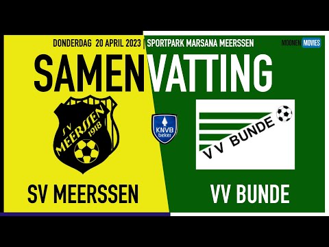 RUIME WINST VOOR MEERSSEN IN BEKERDERBY TEGEN BUNDE!