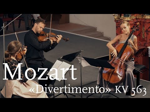 W.A. Mozart: «Divertimento» KV 563 / Veronika Eberle / Amihai Grosz / Sol Gabetta