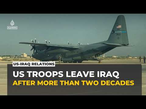 US troops leave Iraq after more than two decades of military involvement
