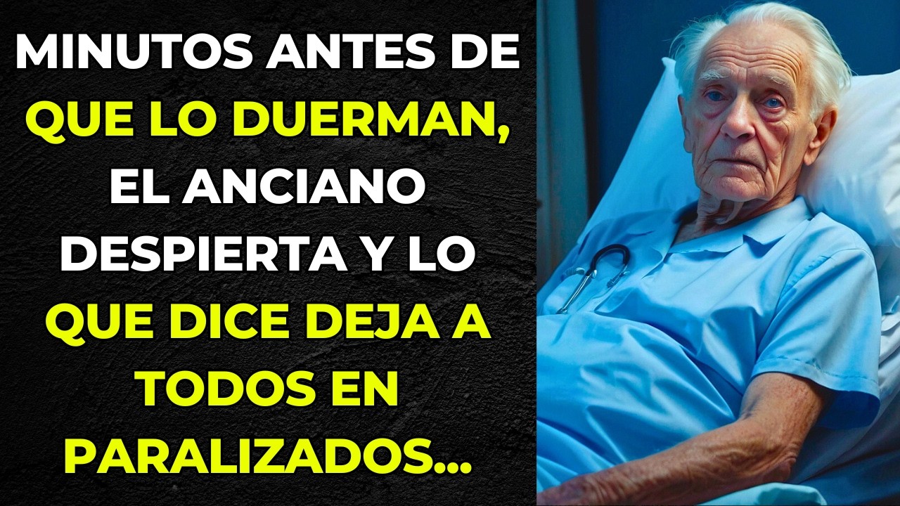 ESTABAN A PUNTO DE DORMIR AL ANCIANO, PERO JUSTO EN EL ÚLTIMO MOMENTO SUCEDE LO MÁS IMPACTANTE...