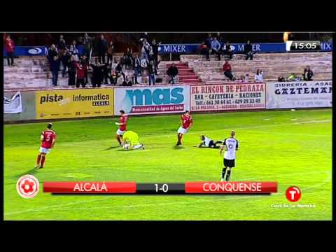 Resumen Partido R.S.D. Alcalá- U.B. Conquense  1-0 (CMT)