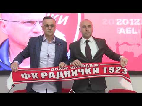 Božidar Bandović novi šef stručnog štaba FK Radnički 1923