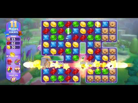 Willy Wonka's World of Candy - Level 104 Complete - No Hacks / No Boosters (Android/IOS)