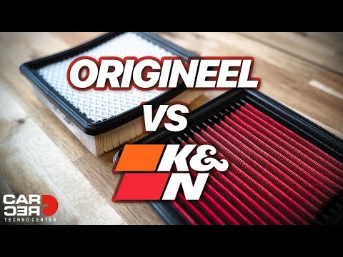 K&N vs NORMAAL luchtfilter - Carrec Performance