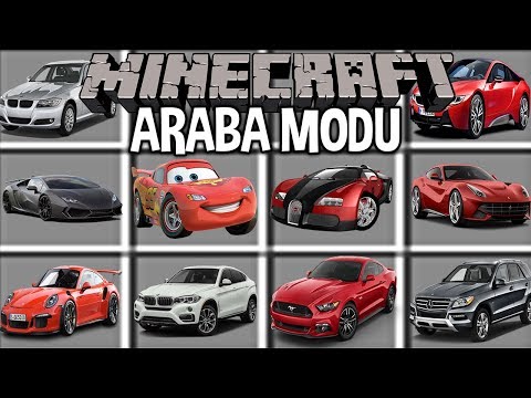 Minecraft Araba Modu Simsek Mcqueen Orumcek Adam