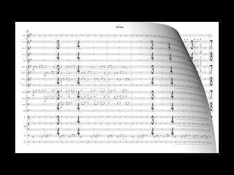 Alan Ferber - KOPI LUWAK Big Band Score Video