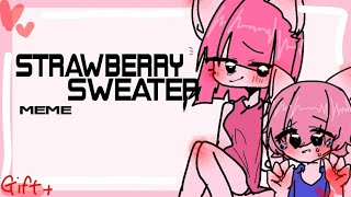 🍼Strawberry sweater meme🍓 || flipaclip || Roblox || PIGGY ALPHA / all chara || gift?