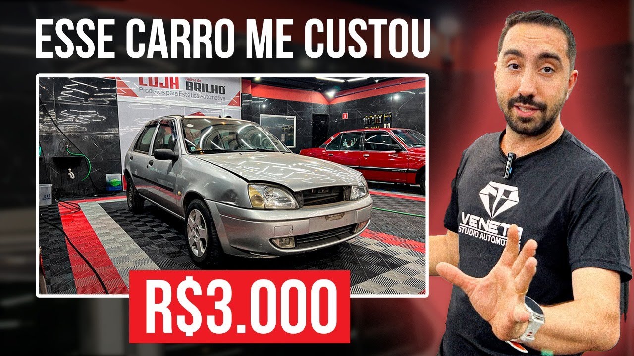 VOU RESTAURAR ESSE FIESTA QUE ACABEI DE COMPRAR | Lavagem do Motor