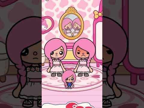 Little Sister Copies Big Sisters | Toca Boca World Story