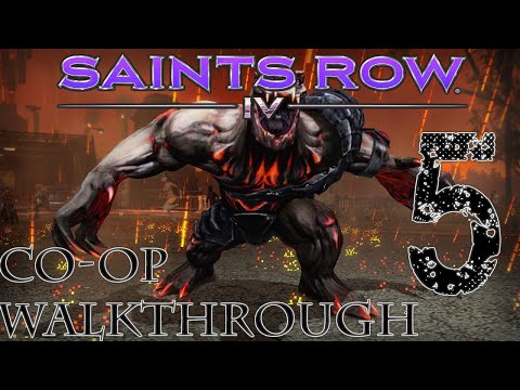 Saints Row 4 Co-op Walkthrough Episode 5 | The Ship | Commentary HD