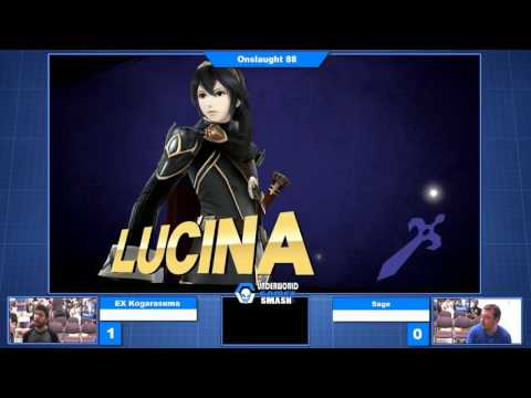 Onslaught 88 - Winner's Quarters: EX|Kogarasuma (Lucina) vs Sage (R.O.B)