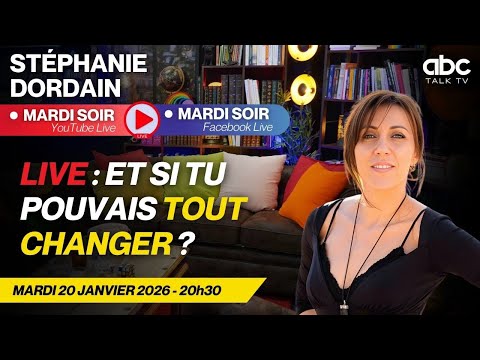 REPLAY LIVE 71 - Et si tu pouvais TOUT changer cette année ? - Stéphanie DORDAIN