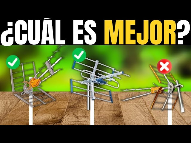 Vídeo relacionado con EDISION YAGI 8db Antena TDT UHF 21-48 Digital Terrestre,con Filtro LTE 5G,Ideal para recepción de Televisión Digital Terrestre DVB-T/T2,Frecuencias 470-694Mhz,Longitud 47cm,LTE700,Azul