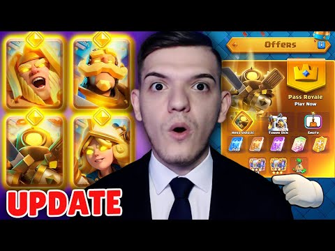 🔴NOUL UPDATE cu EROI VINE CHIAR ACUM! PASS ROYALE SECRET