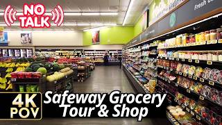 Safeway (Grocery Store): Full Walkthrough Tour | Ambient 4K POV | Tuesday Morning | No Commentary