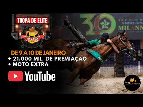 VAQUEJADA AOVIVO - TROPA DE ELITE DO PARQUE RAYARA EM ZÉ DOCA-MA