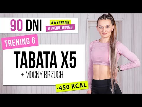 90 DAY Challenge | TRAINING 6: Tabata + Strong Abs | Monika Kołakowska